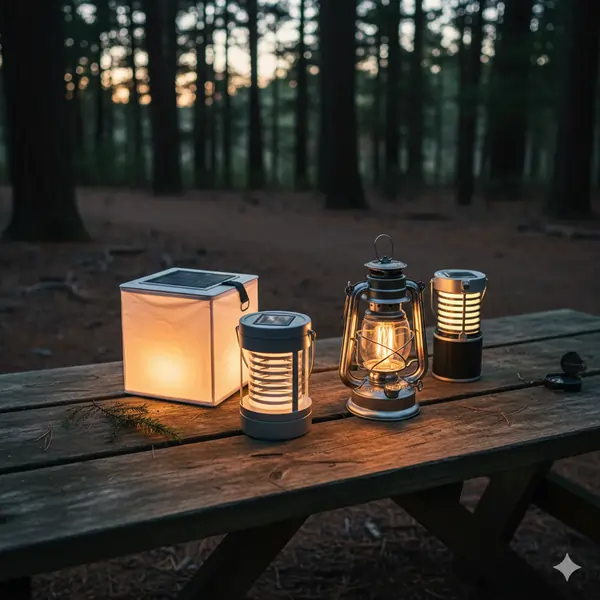Solar-Powered Camping Lanterns for dropshipping