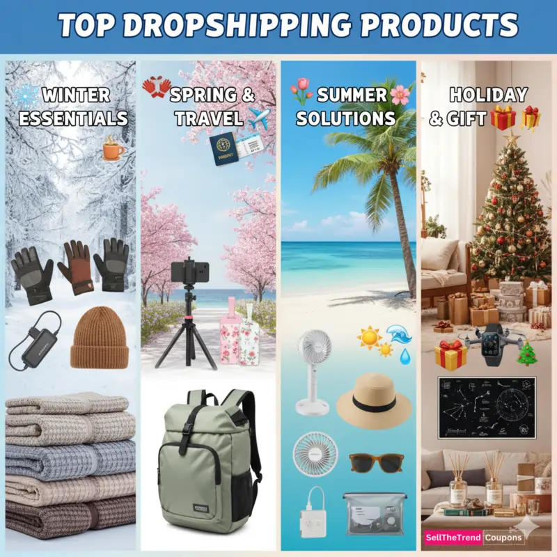 Top Dropshipping Products for Every Season
